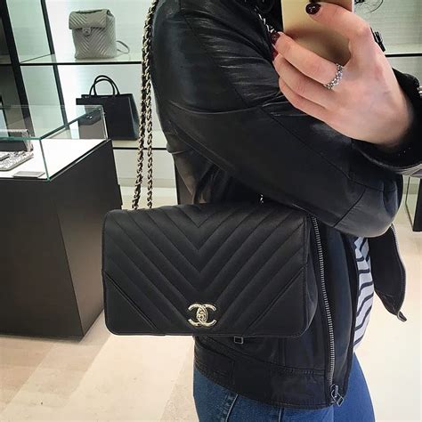 The Chanel Chevron Statement Bag vs Classic Flap Mini